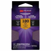 3M 3-3/4" x 2-5/8" x 1" Pro Grade Precision Sanding Sponge, Extra Fine 24002 Trip-XF-B